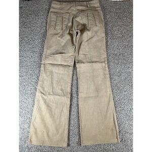 VTG 70s/80s Levi White Tab Corduroy Flared Pants 32x34 USA Made Beige Cowboy